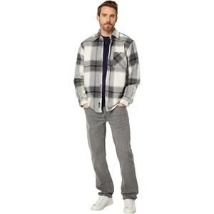 Levi's® 514 Jeans Mens Size 32Wx36L Black/Gray Wash Denim Straight Leg S40196